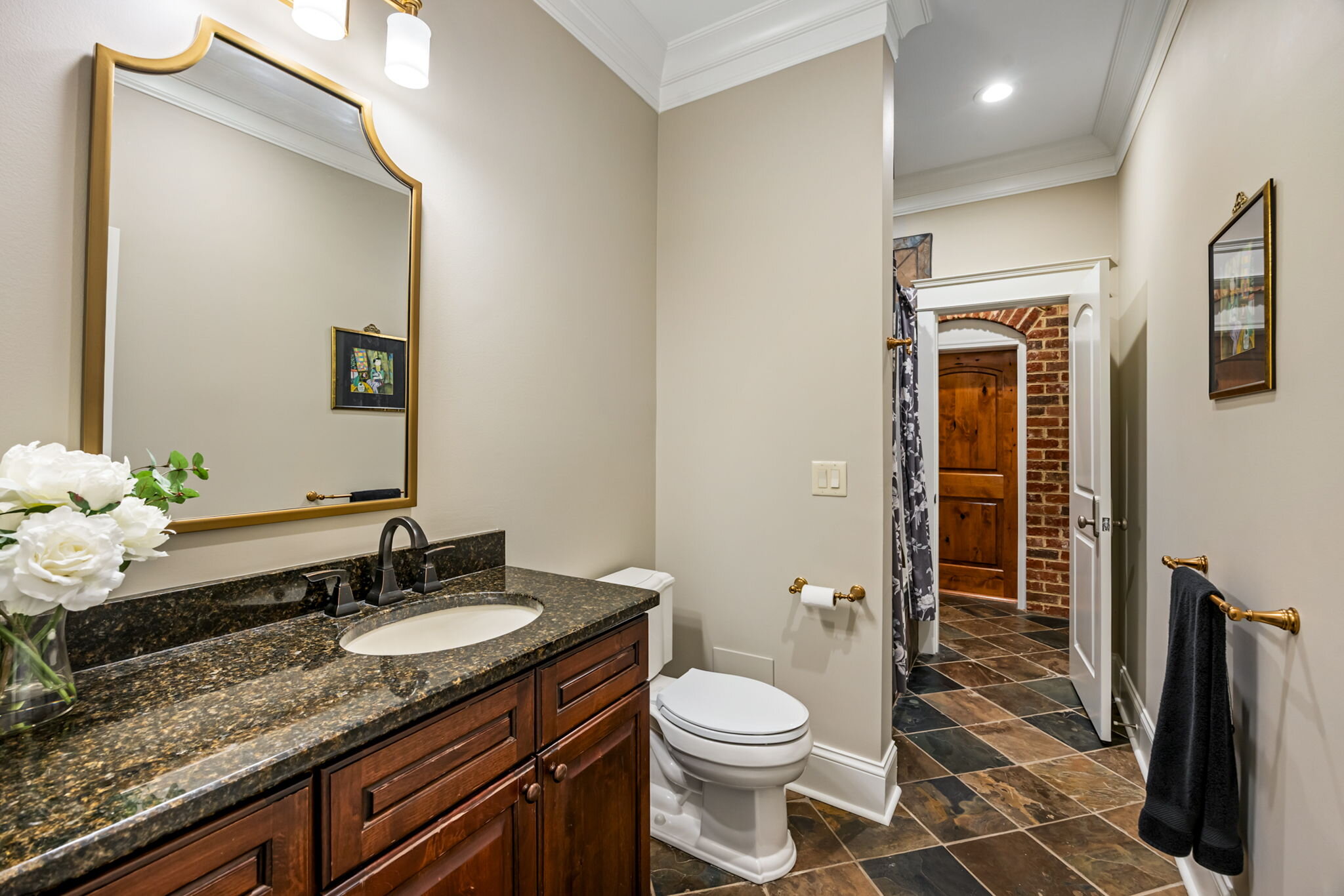 Terrace bathroom