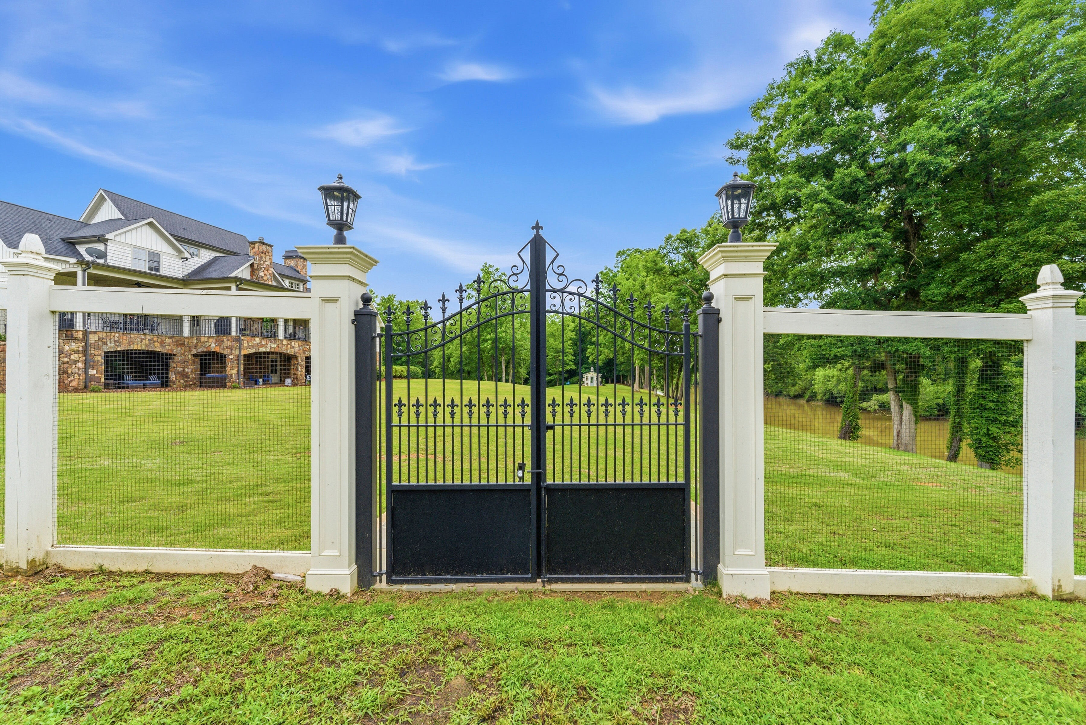 Luxury estate garden
