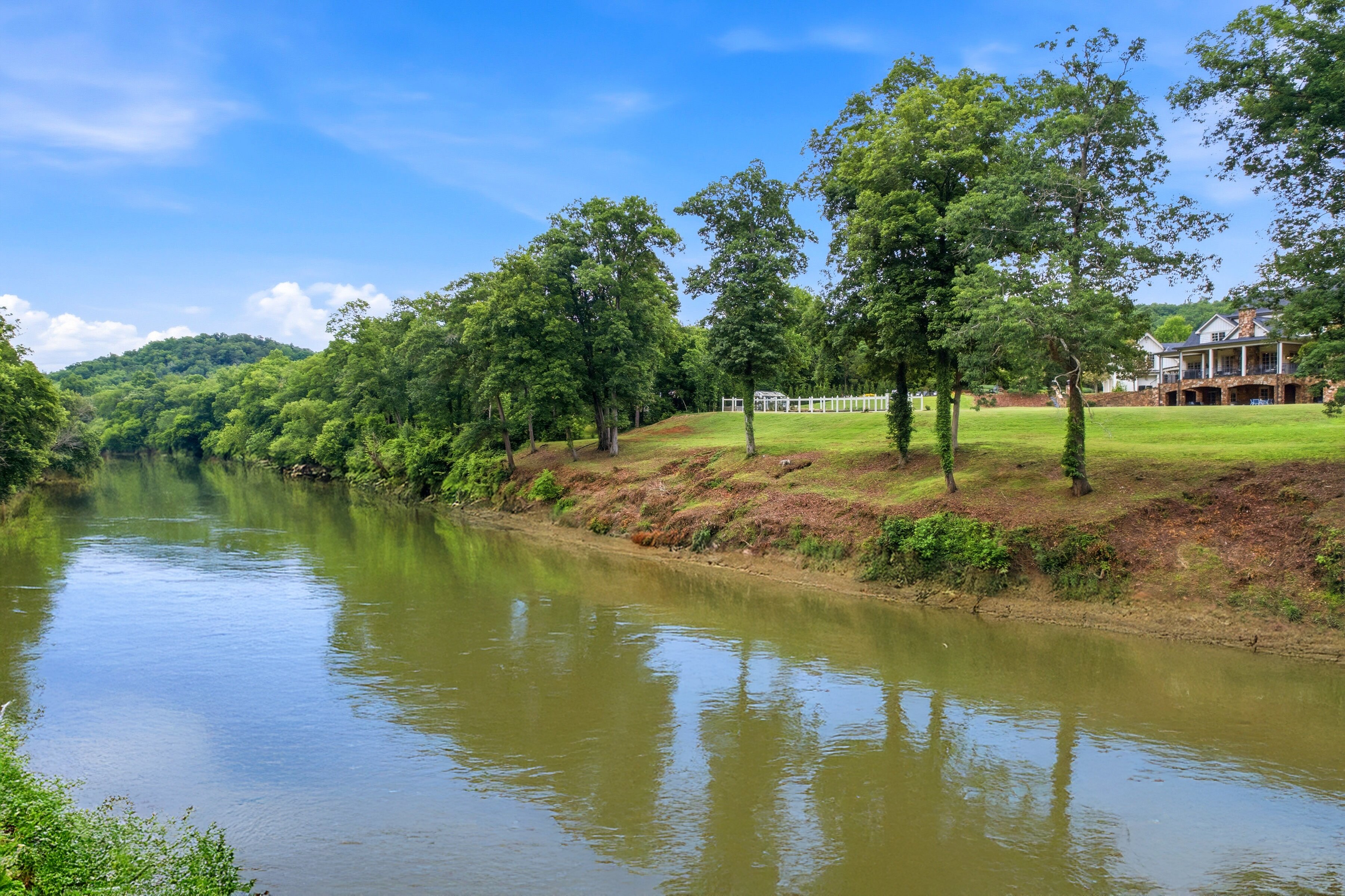 River view from luxury estate