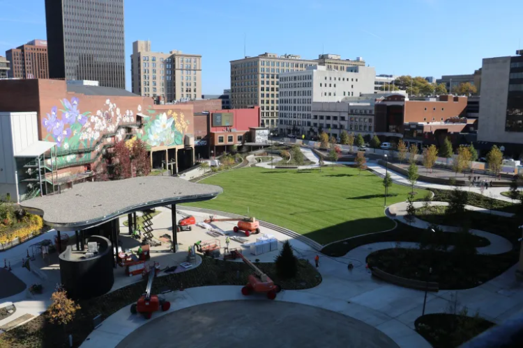 Lock 3 in Downtown Akron