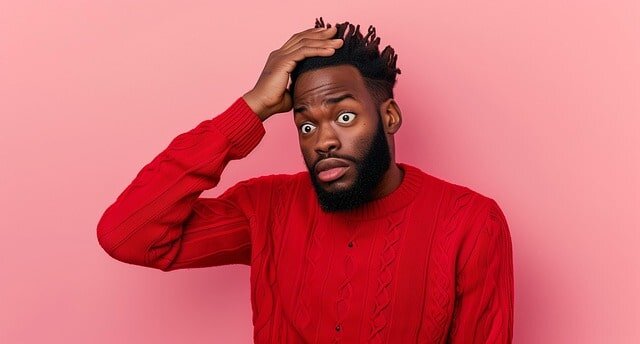confused man