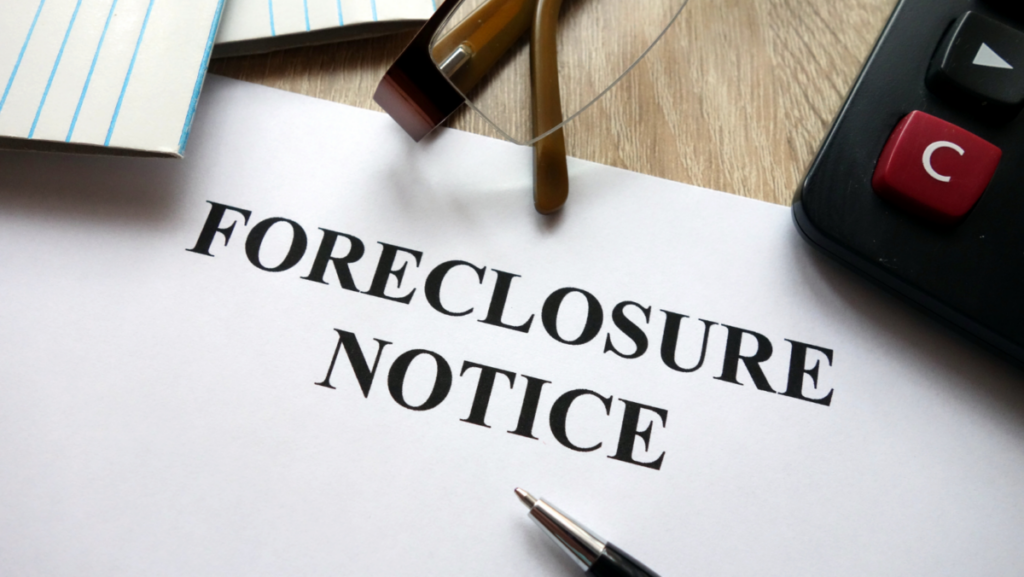Foreclosure Notice of Default in California