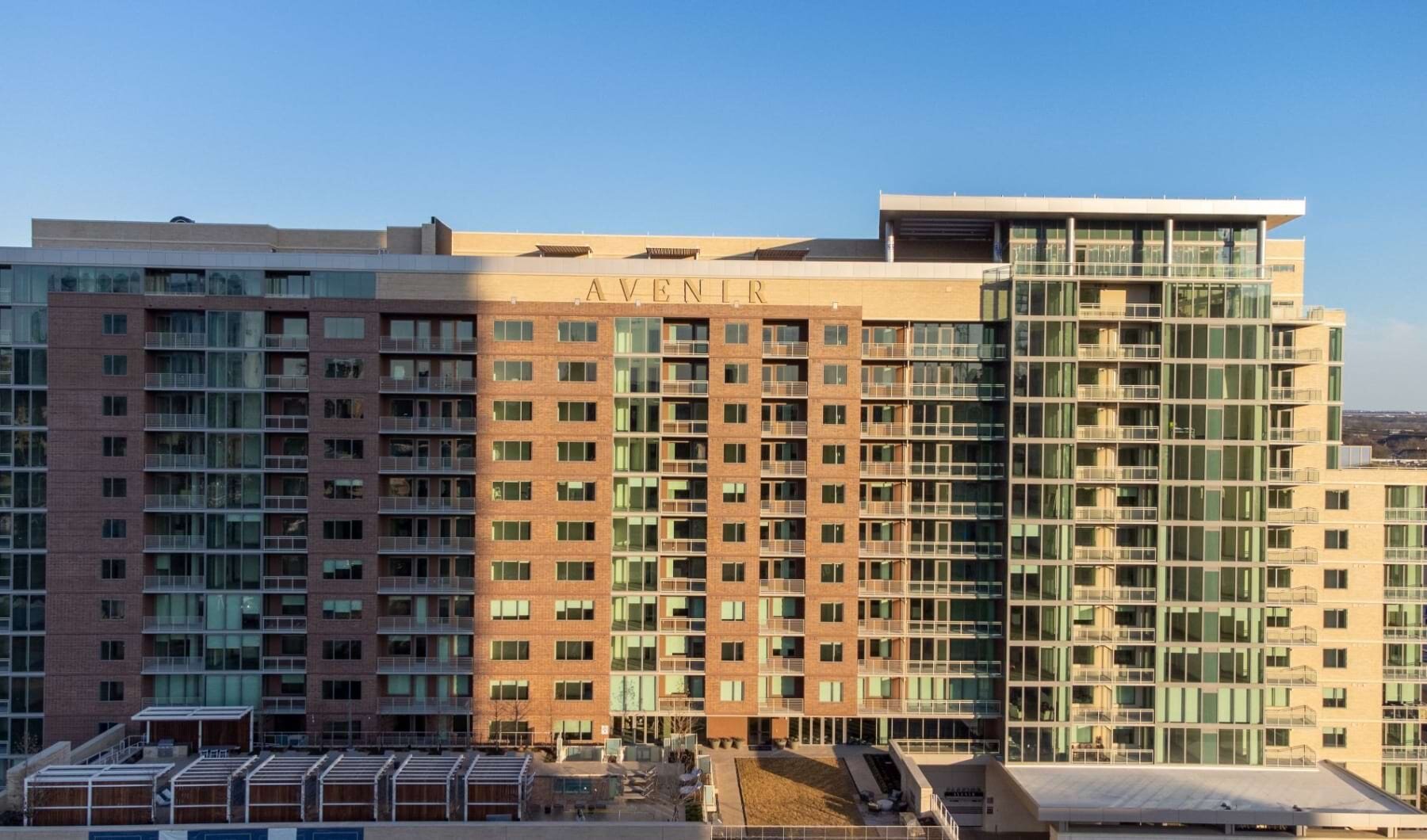 Avenir Apartments Austin — 17-story mixed-use building at 1109 N I-35