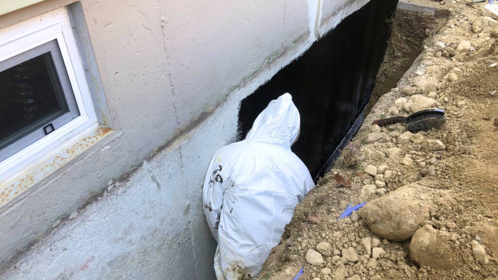 Basement waterproofing in Arlington, MA