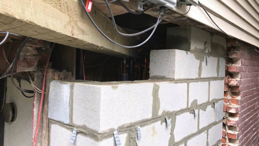 Foundation repair in Arlington, MA