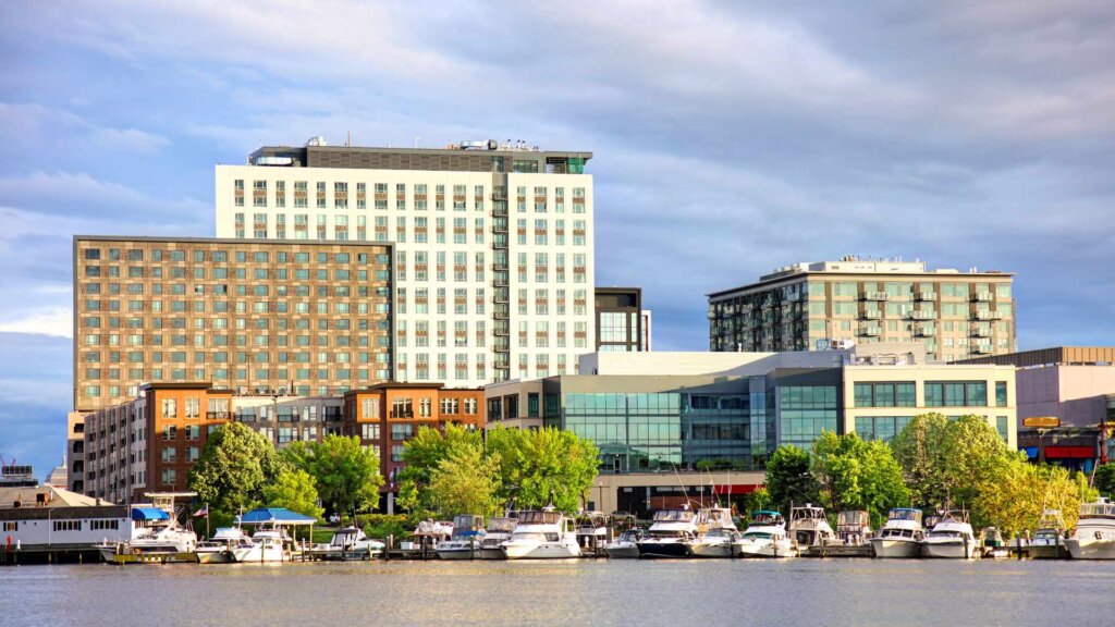 Waterfront property in Somerville, MA