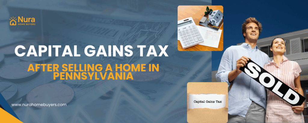 How to Deal with Capital gain tax after selling house in Pennsylvania, PA