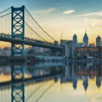 Philadelphia skyline in 2025 with real estate market outlook on the horizon