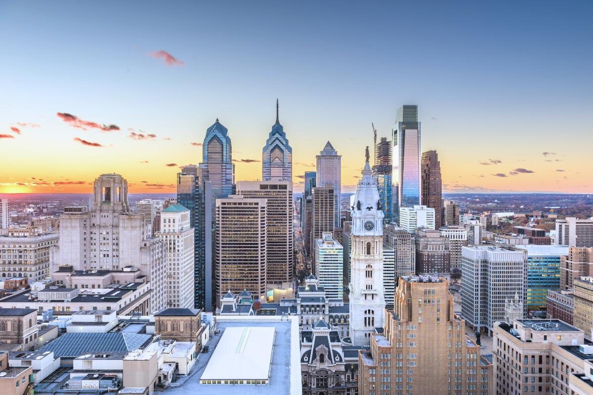 philadelphia PA skyline for home sales