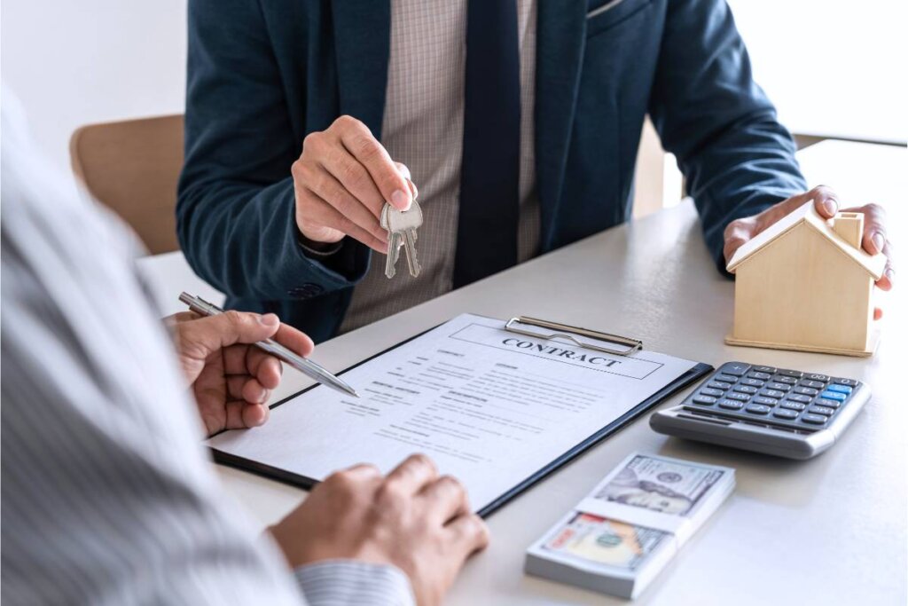 Homeowner closes sale with local title company.