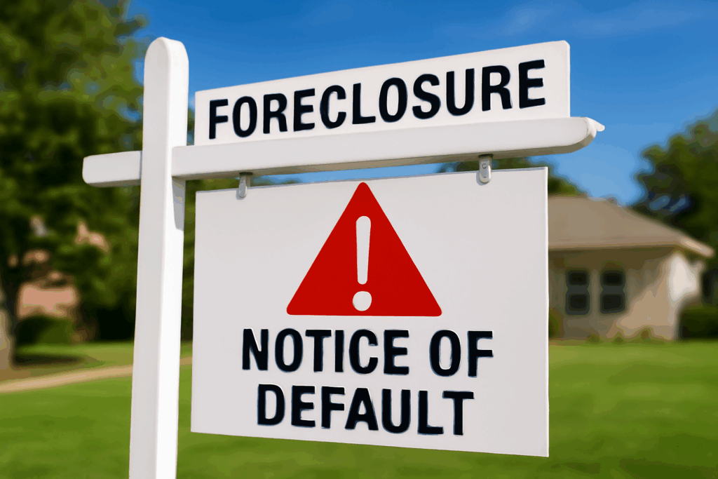 Foreclosure Notice of Default in FL