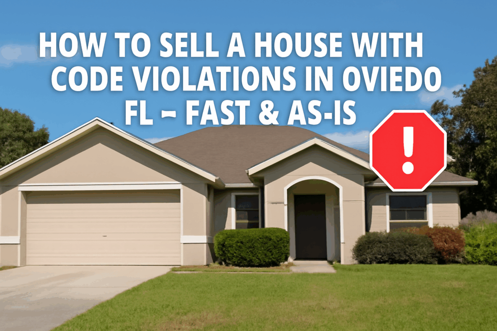 Sell Your House with Code Violations in Oviedo, FL