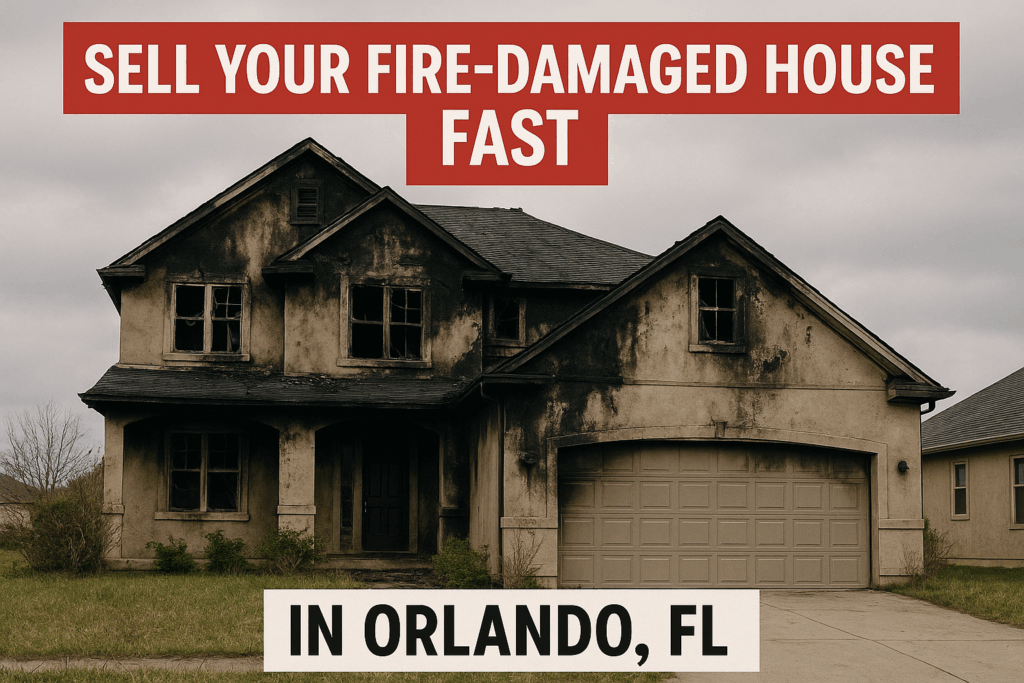 Sell Your Fire-Damaged House Fast in Orlando, FL
