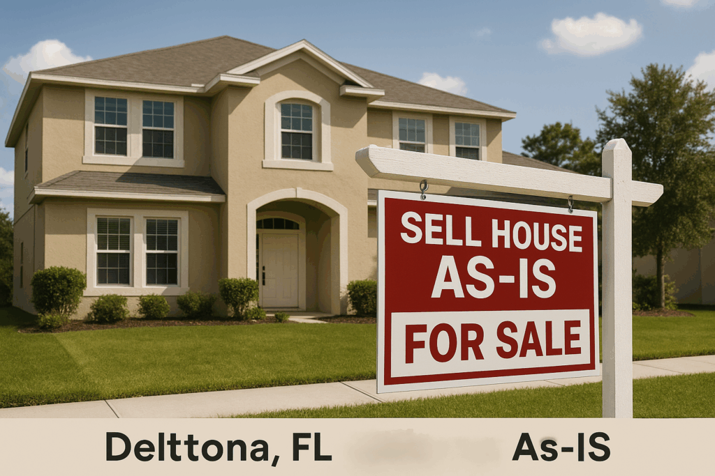 Sell Your House As-Is in Deltona, FL