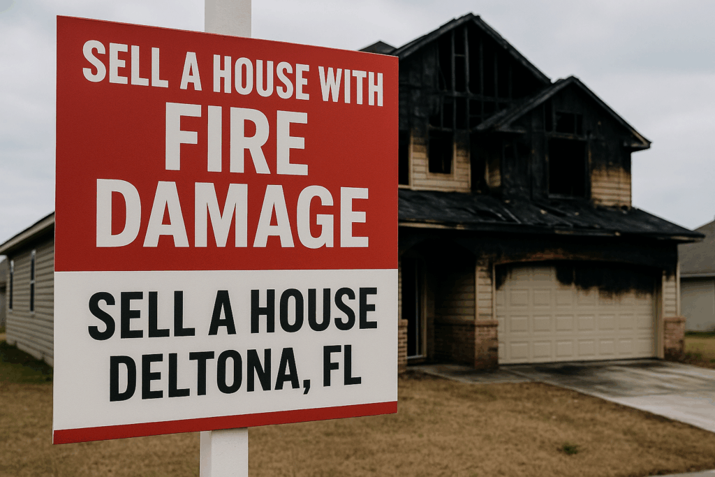 Sell Your Fire-Damaged House in Deltona, FL