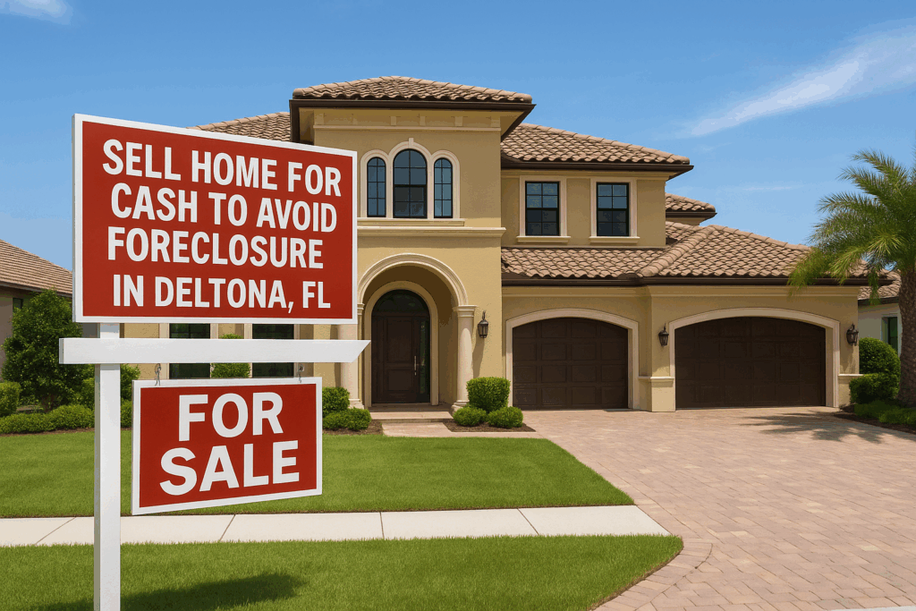 Sell Home for Cash to Avoid Foreclosure in Deltona, FL
