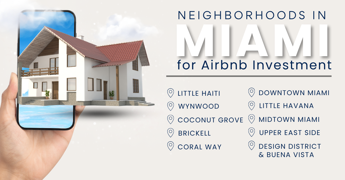 Neighborhoods in Miami for Airbnb Investment