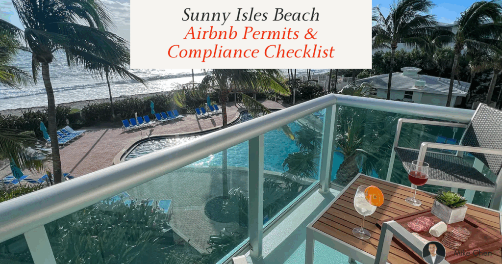Sunny Isles Beach Airbnb Permits & Compliance Checklist