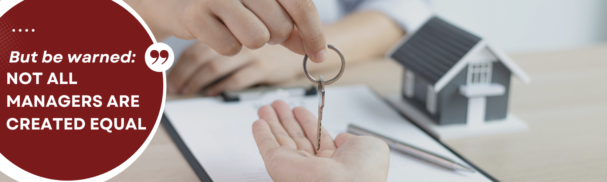 But be warned not all managers are created equal