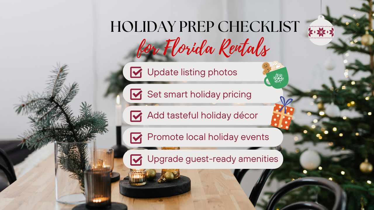 Holiday Prep Checklist for Florida Rentals
