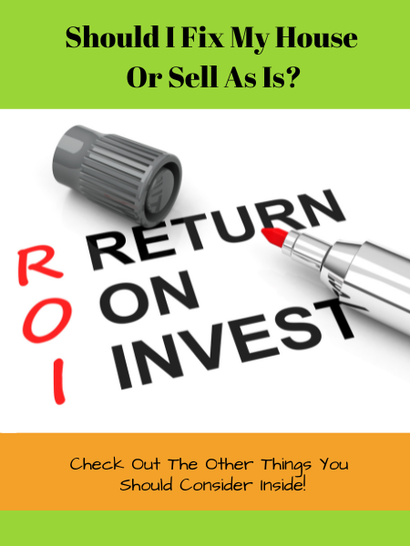 Fix My House or Sell As Is
