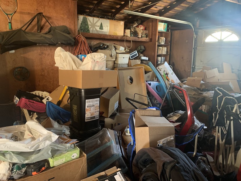 hoarder garage