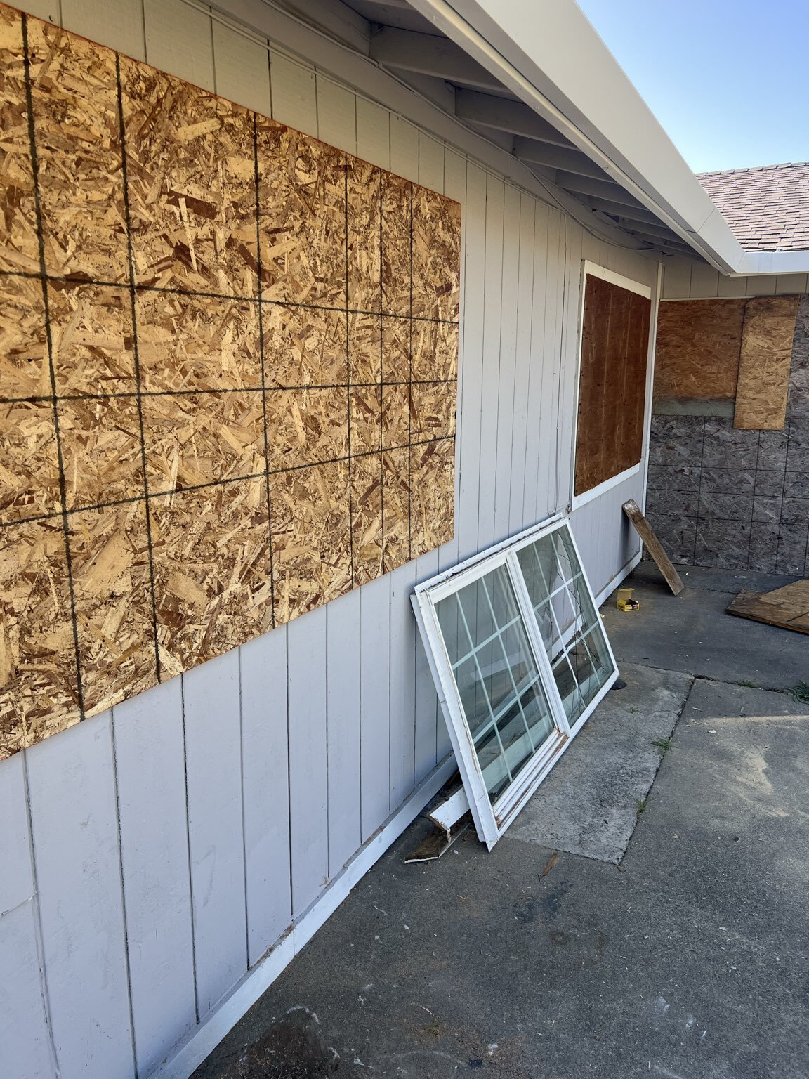 Actual Sacramento-region squatter property purchased as-is