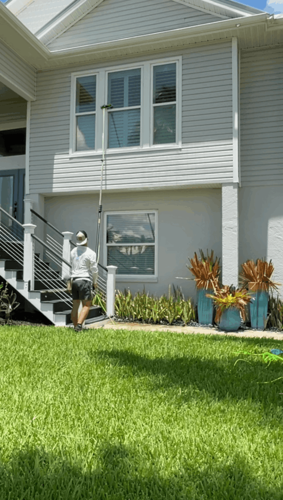 Can I Clean My Windows in The Rain in Alva Florida