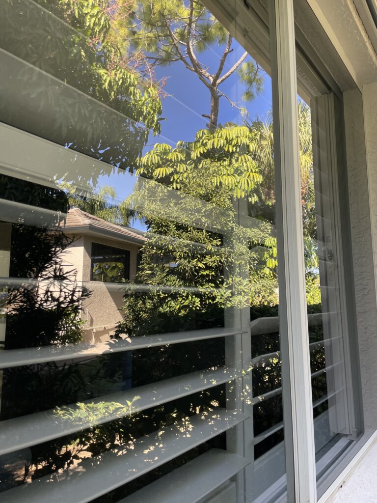 Mineral Deposits on Windows in Florida