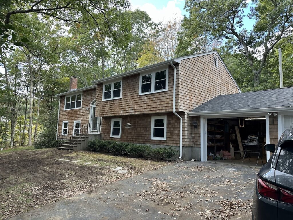 Exterior view of probate property at 203 Clark Rd purchased for cash