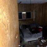squatter mobile home