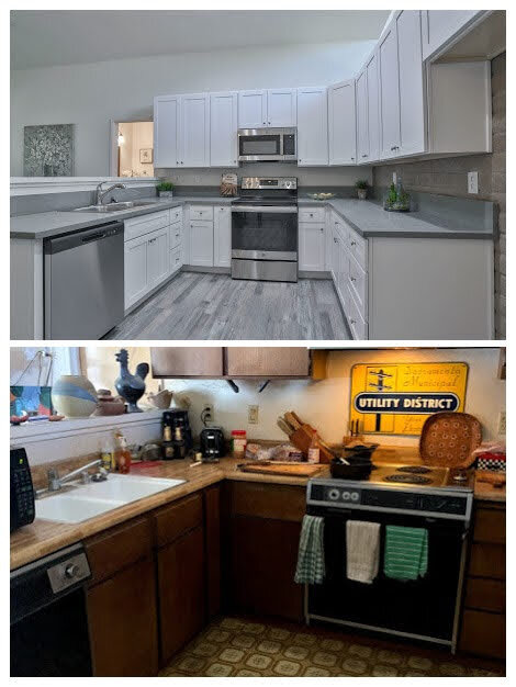Valley Hi Kitchen After