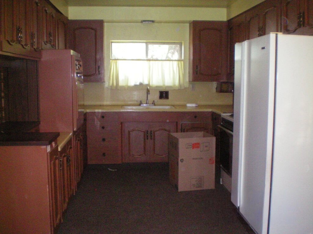 trashed rental home