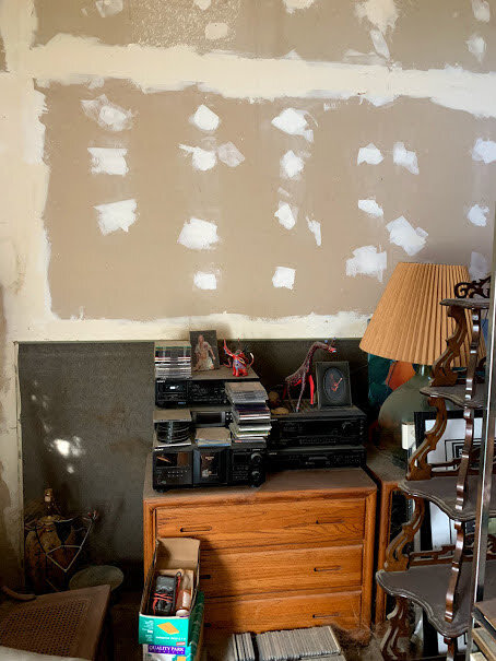 inside hoarder home