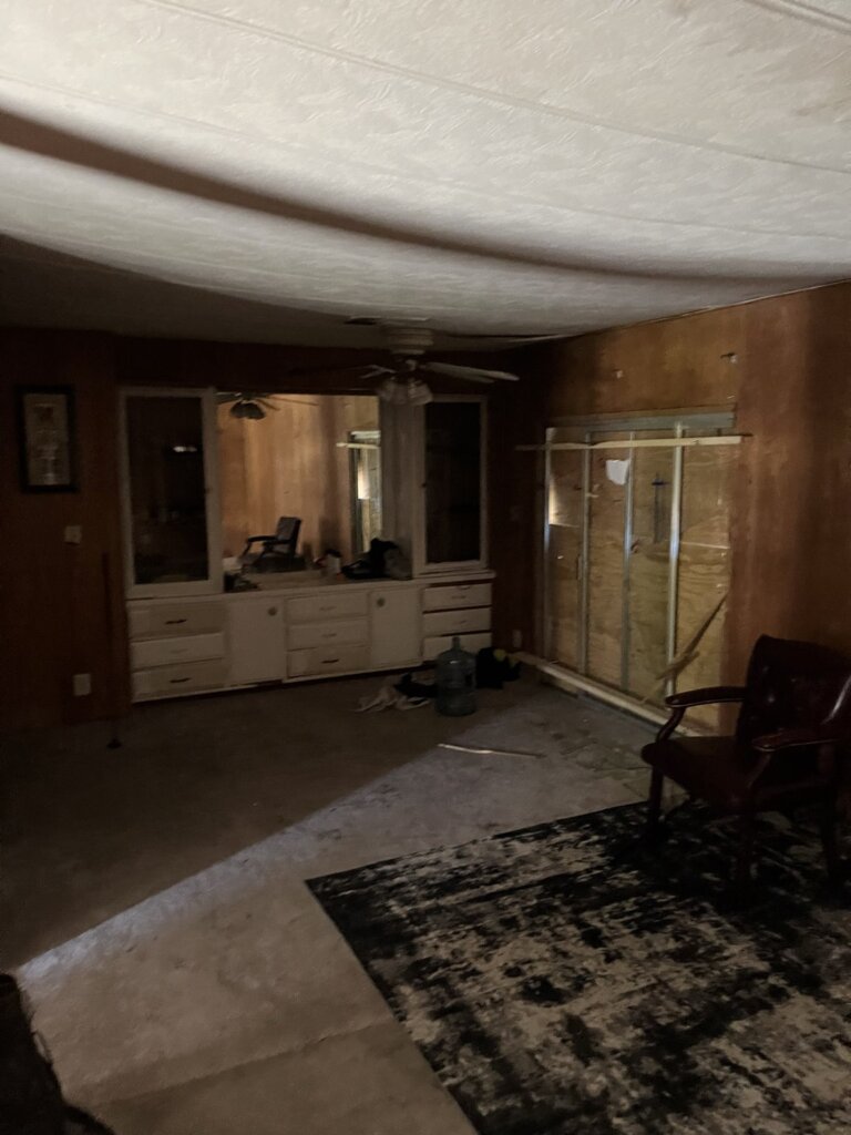 abandoned inherited home