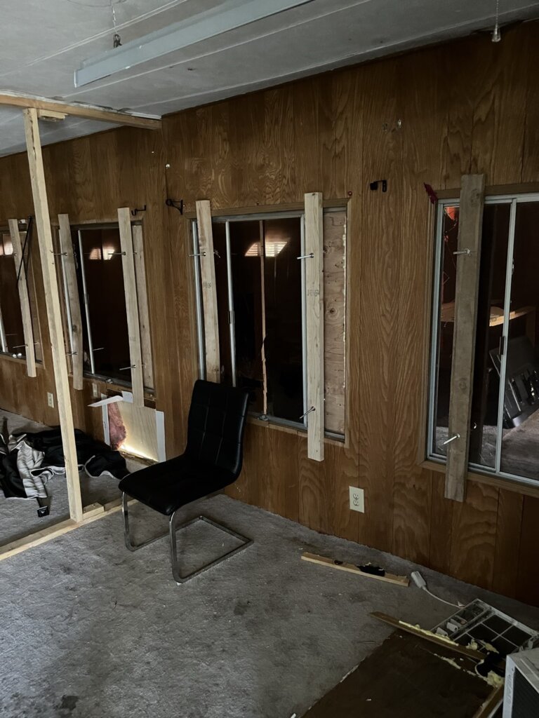 abandoned inherited home