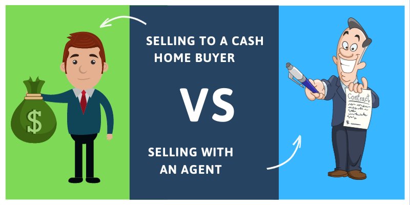 Selling to a Cash Home Buyer vs selling with an Agent Sacramento