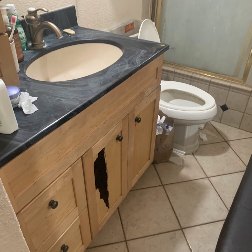 Bathroom inside the Butternut Citrus Heights rental property