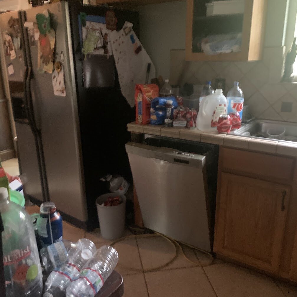 Third kitchen view in the tenant-occupied Citrus Heights rental