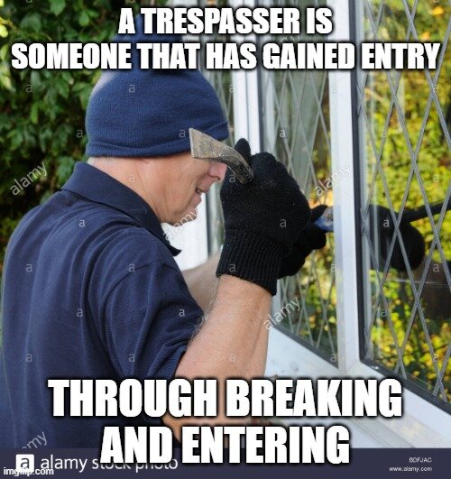 breaking and entering meme