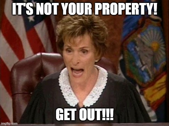 Judge Judy Squatter Meme