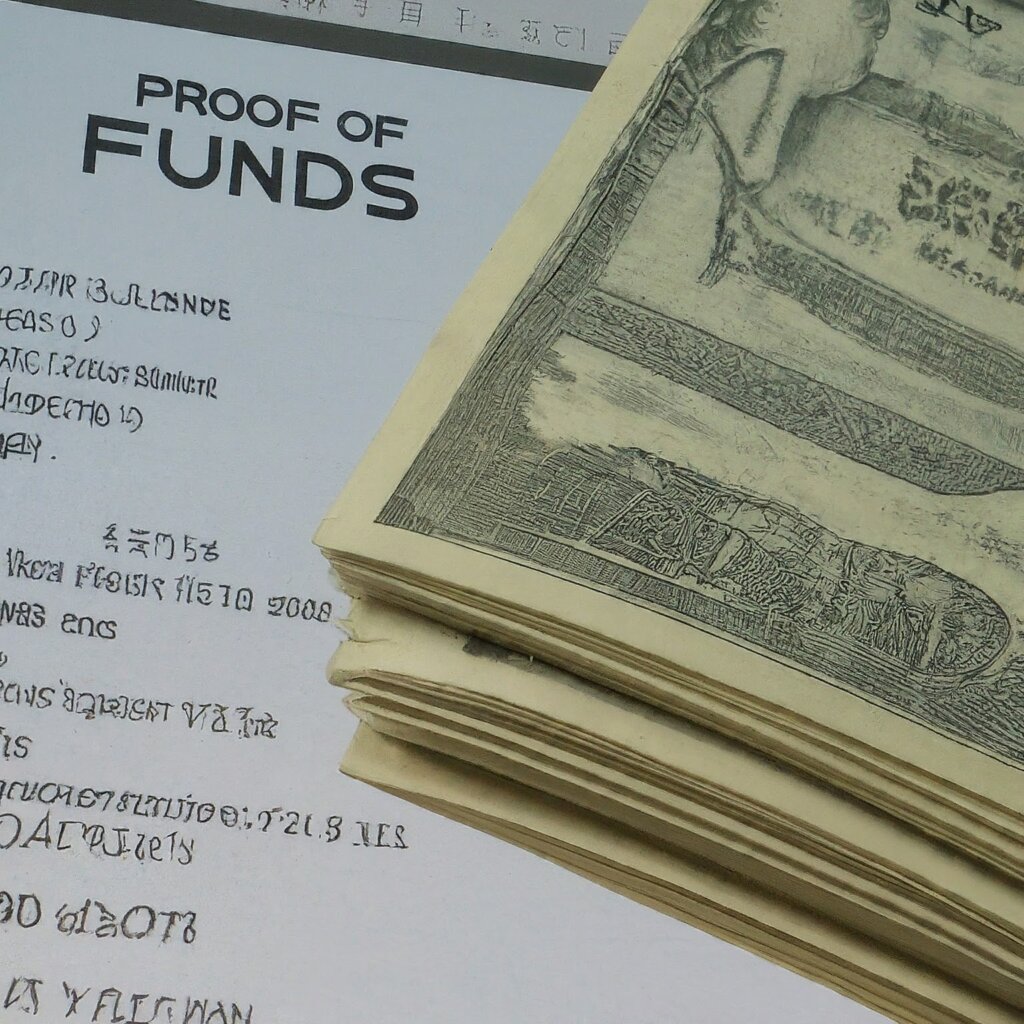 Proof of funds cash purchase house