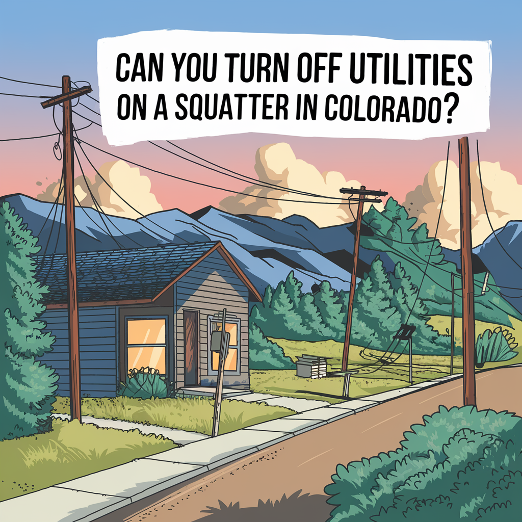Can You Turn Off Utilities On A Squatter In Colorado