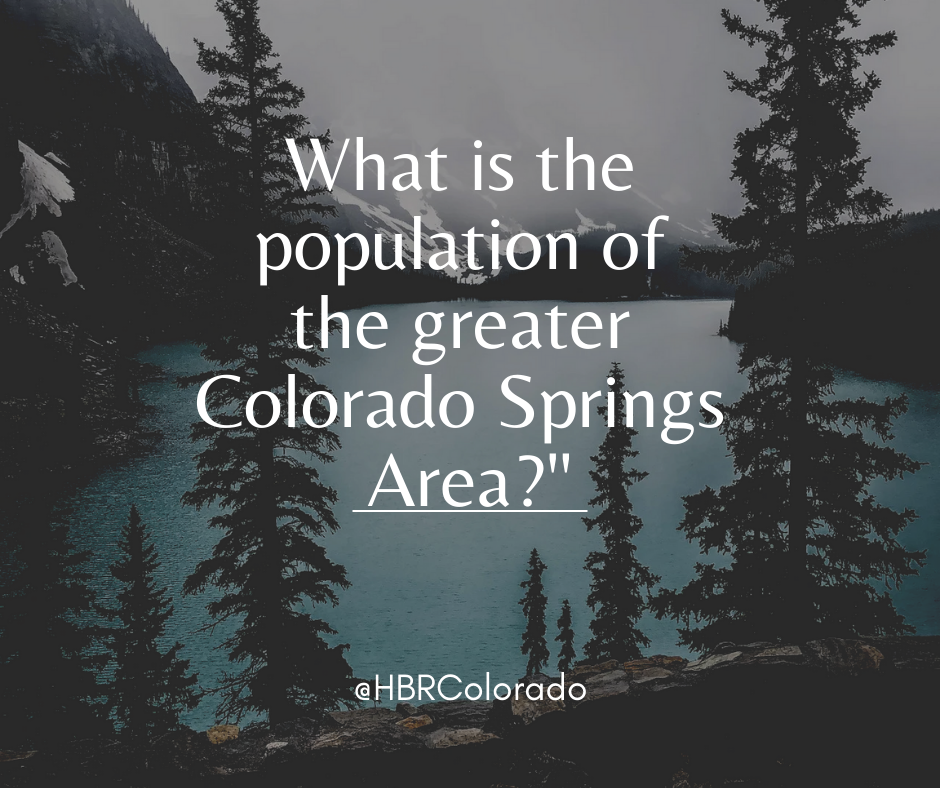 What is the Population of Colorado Springs?