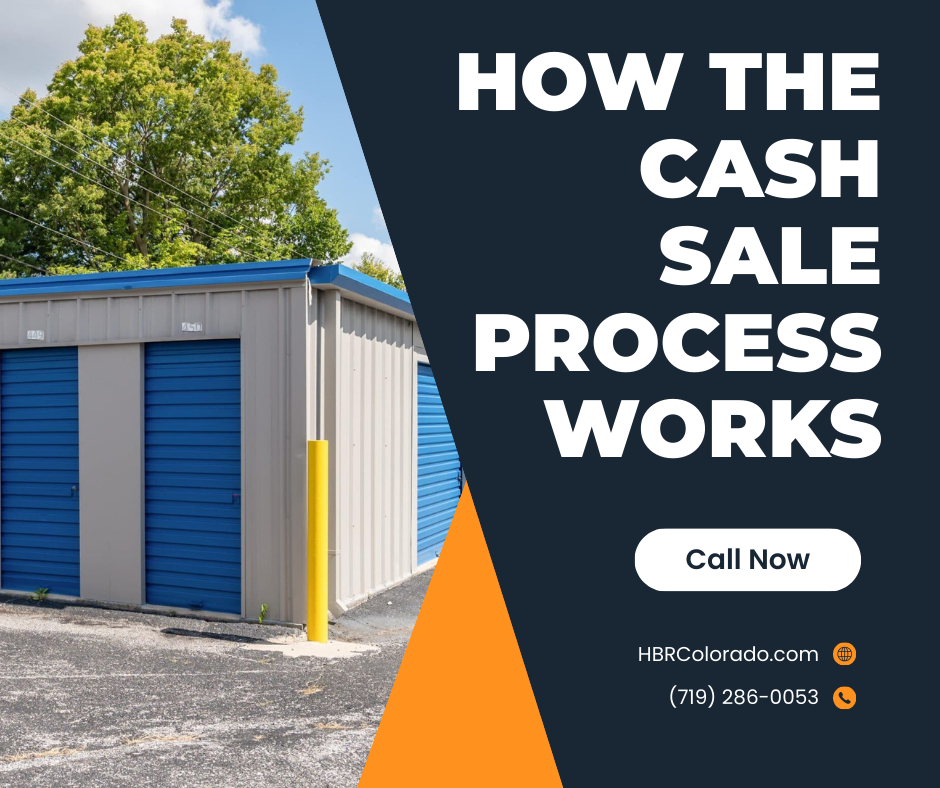 How the Cash Sale Process Works When Selling a Self Storage Unit Facility in Colorado Springs, CO