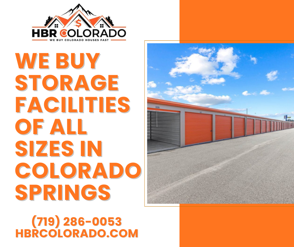 We Buy Storage Facilities of All Sizes in Colorado Springs