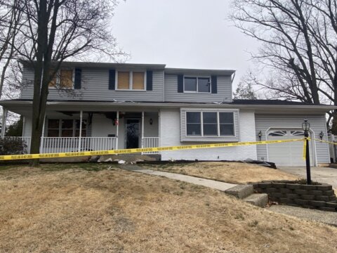 Fire Damaged House Front of House Before Pic