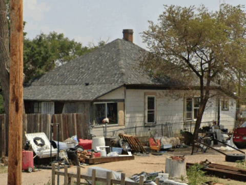 Las Animas Wholesale - Rear of Property