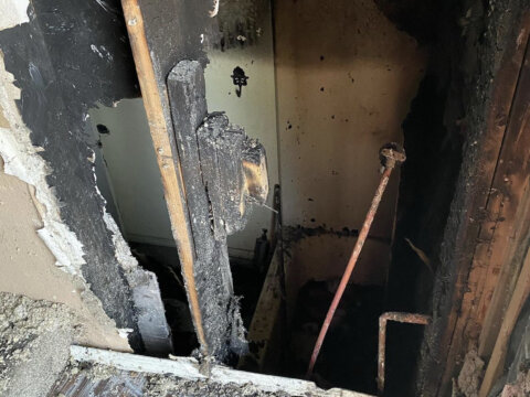 Fire Damaged House Floor