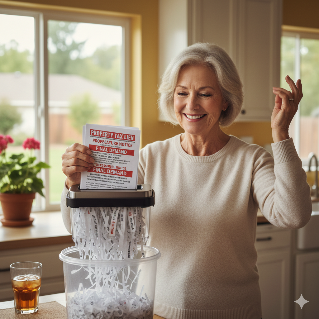 Senior relief, shredding financial debt and stress